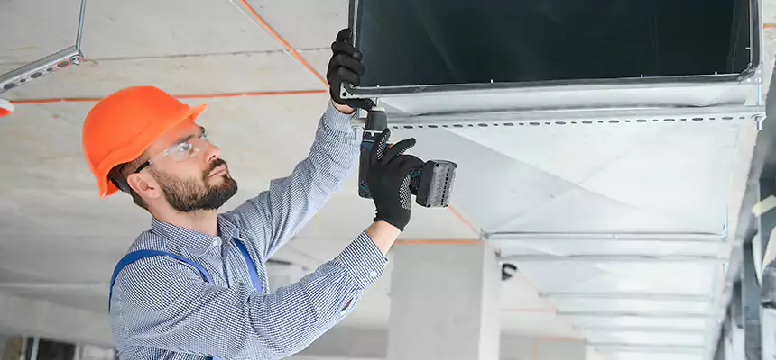 Roof Cap & Exterior Hood Lint Buildup Removal – Downey